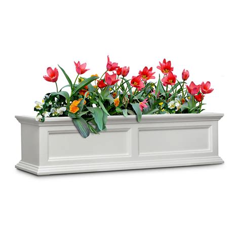 walmart window boxes white metal|walmart window boxes 36 in.